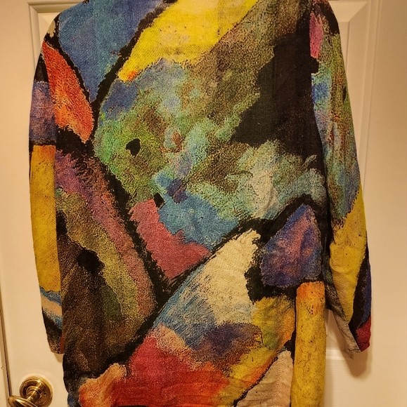 LIGHT & BRIGHT💚💛TAO HOUSE/Kimono 💚💛 Coordinating Shell (2 piece) - Picture 3 of 8